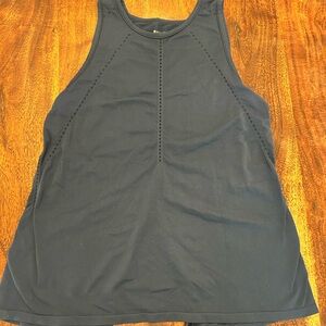 COPY - Athleta Navy Fitted Tank Top